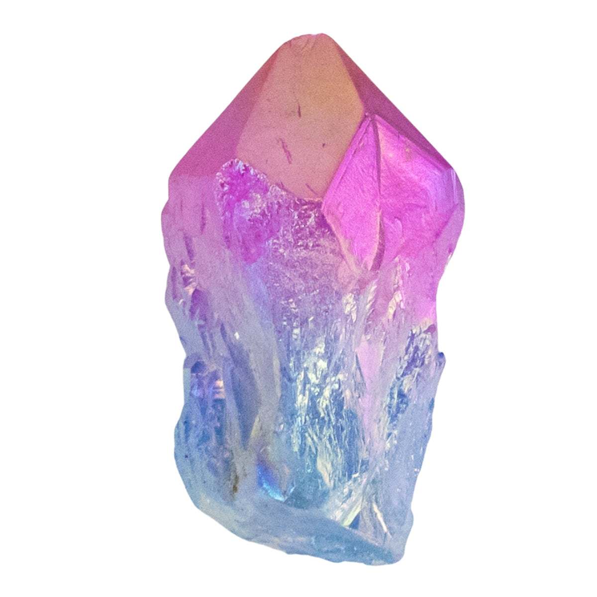 Blue & Pink Aura Quartz Point 1lb