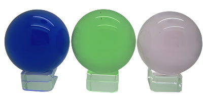 Crystal Ball with Base 50mm - Select Color