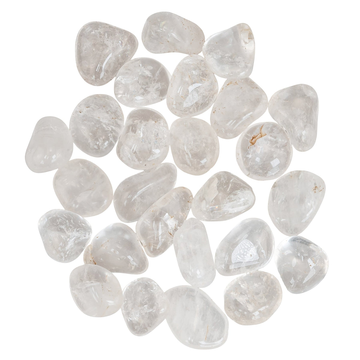 Clear Quartz Tumbled 1lb