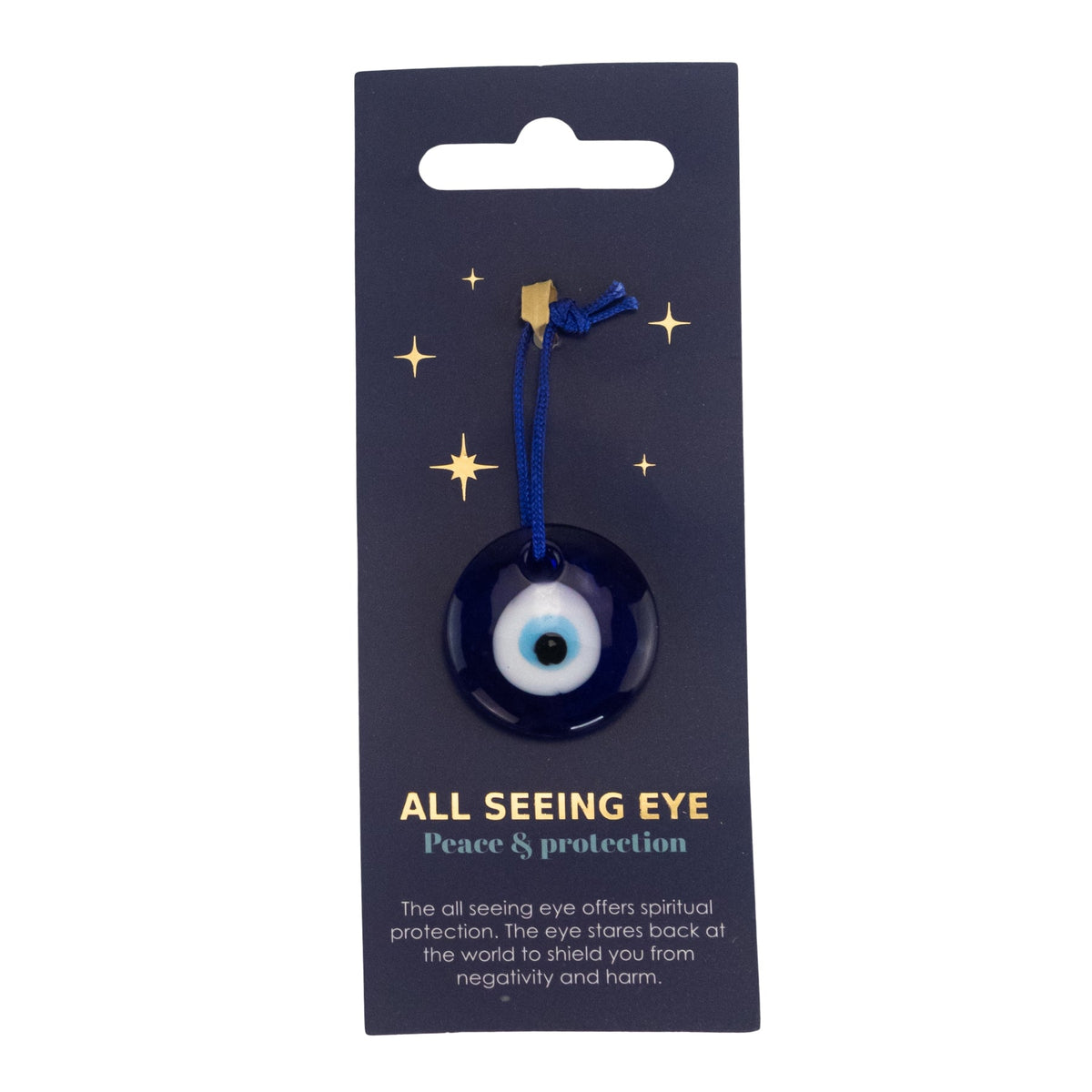 Glass Evil Eye Protection Charm