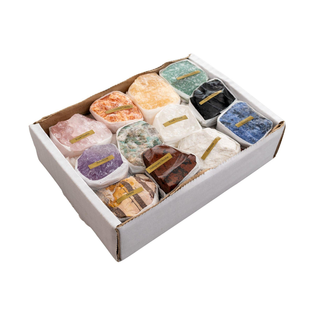 Raw Flat Crystal Set