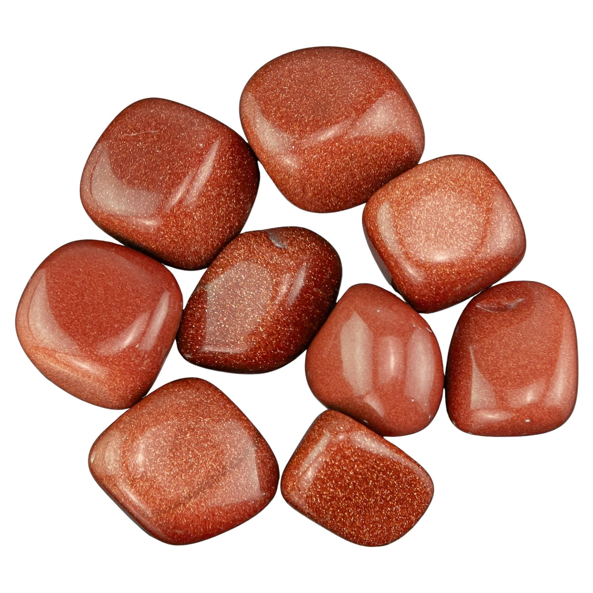 Red Goldstone Tumbled