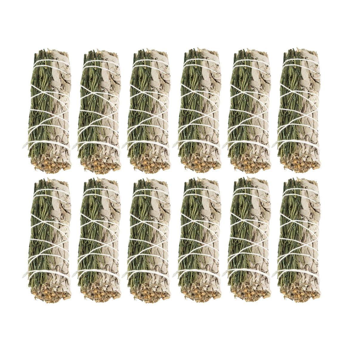 White Sage with Rosemary Smudge Stick