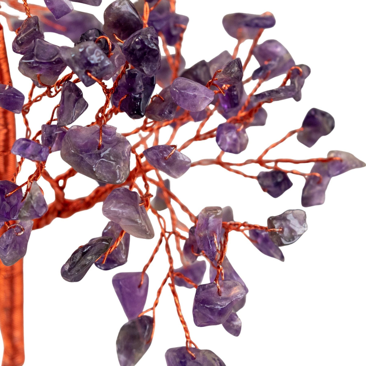 Amethyst Gemstone Tree with Crystal Base