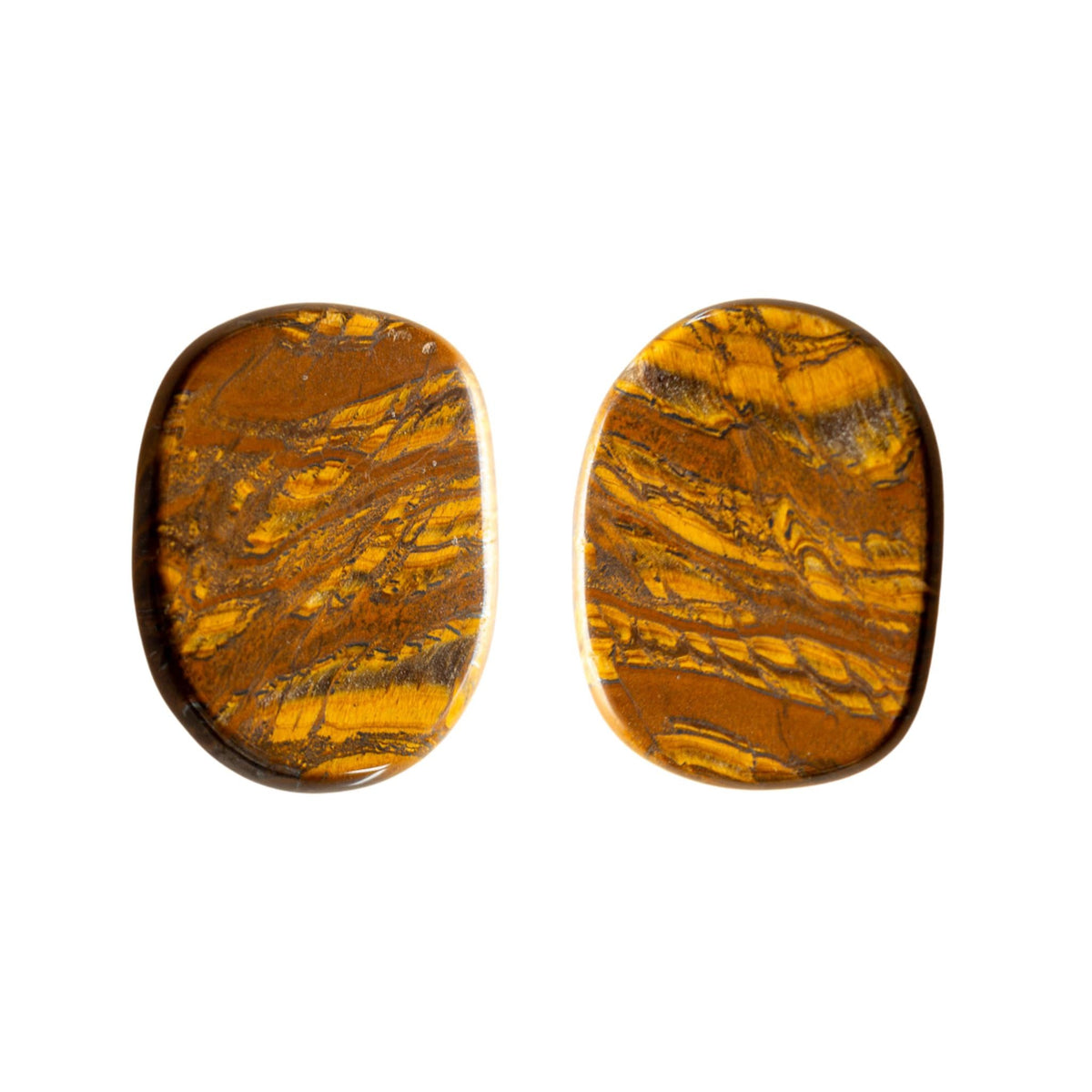 Tiger's Eye Palm Stone