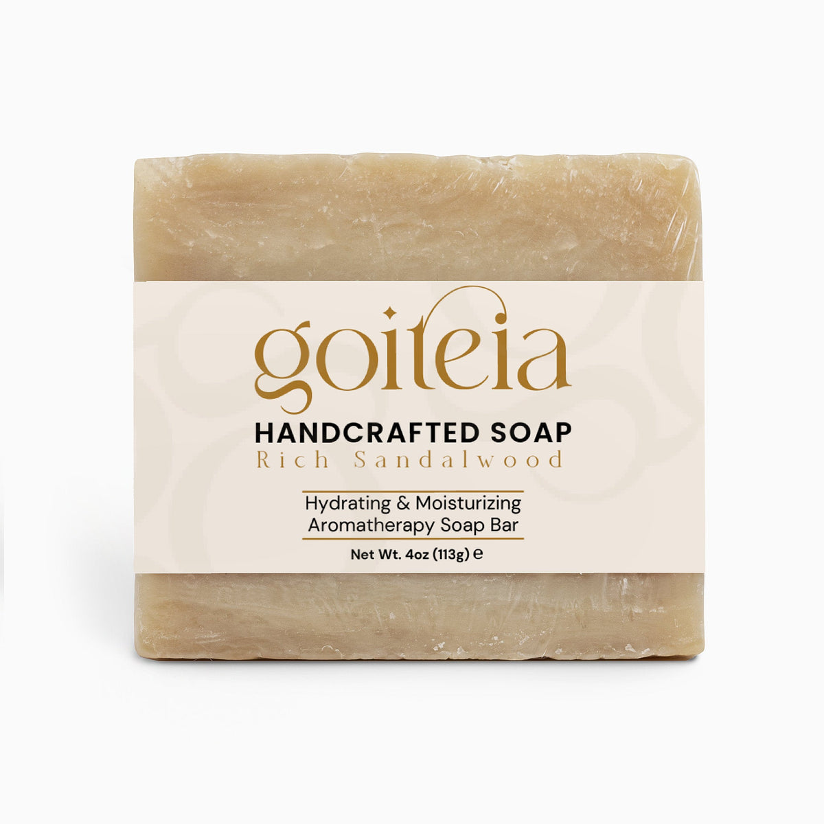 Goiteia Rich Sandalwood Soap 4 oz (113g)