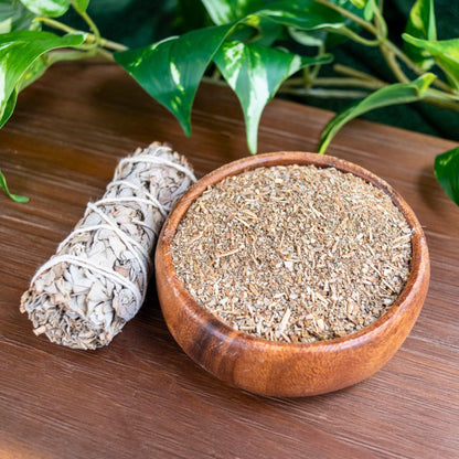 Crushed California White Sage Powder 1lb.