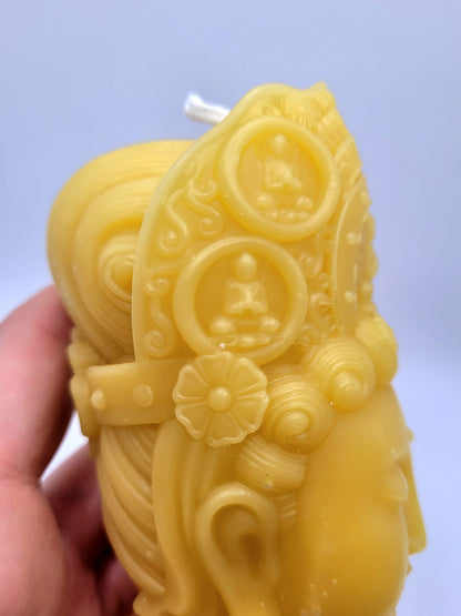 Kuan Yin, Guan Yin Beeswax Candle