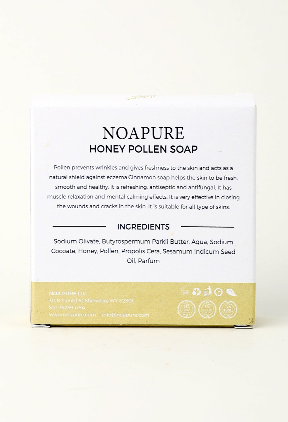 Honey Pollen Soap Bar