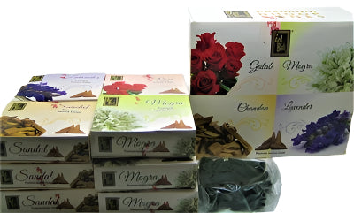Zed Black Premium Incense Cones Assorted Scents (12 packs/box)