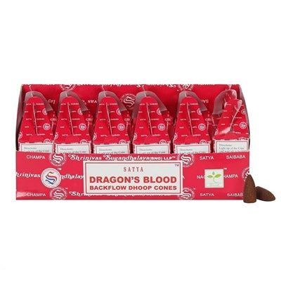 [Backflow] Satya Superhit Backflow Cones (Box of 6 Packs)