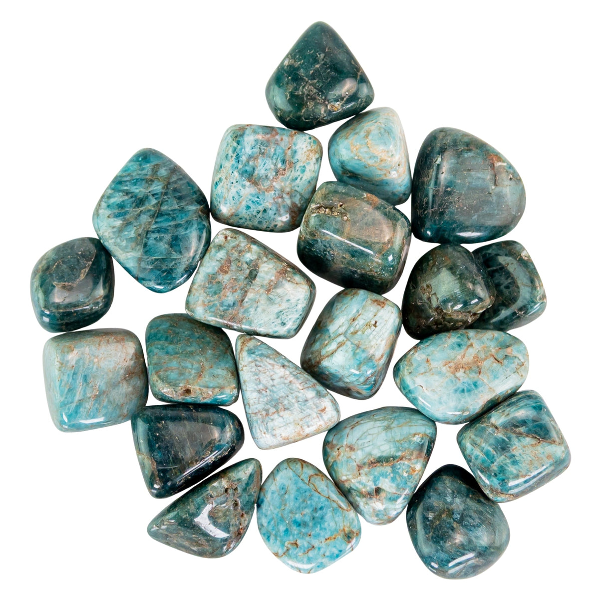Blue Apatite Tumbled 1lb