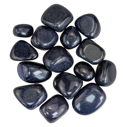 Blue Goldstone Tumbled 1lb