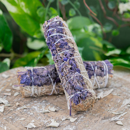 Blue Sage with Lavender Smudge Stick