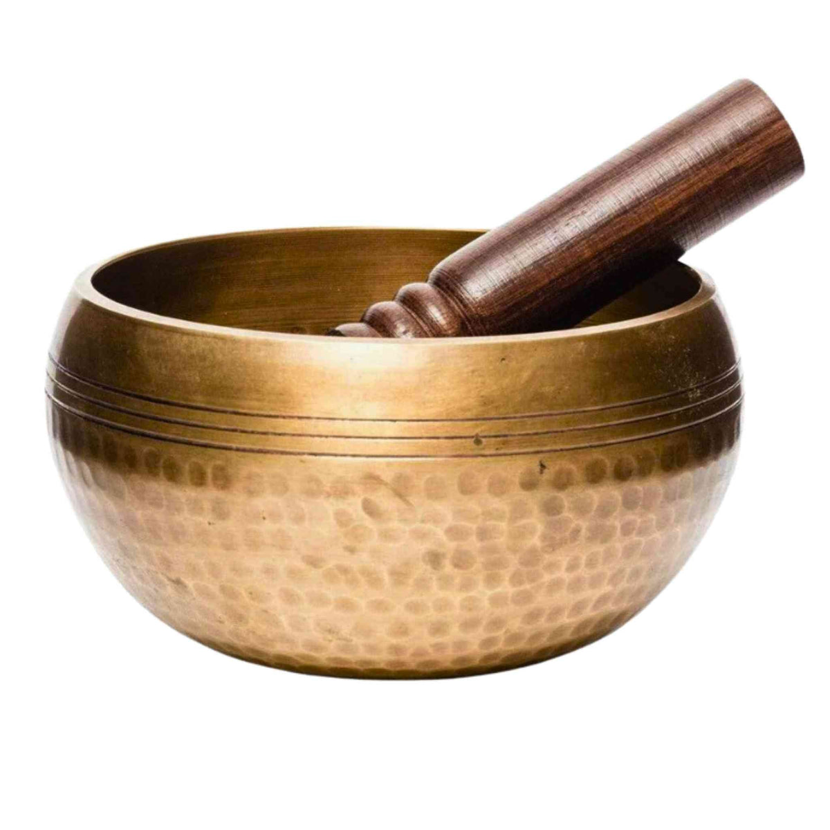 Brass Hammered Singing Bowl