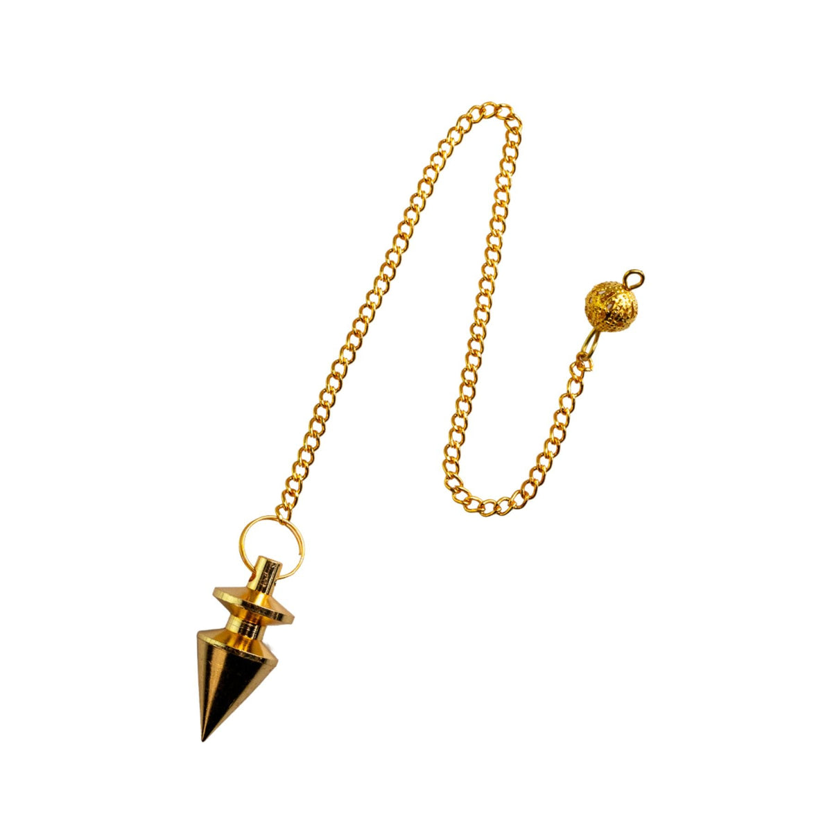 Solid Brass Metal Point Pendulum