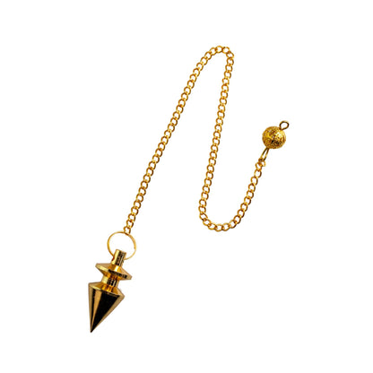 Solid Brass Metal Point Pendulum