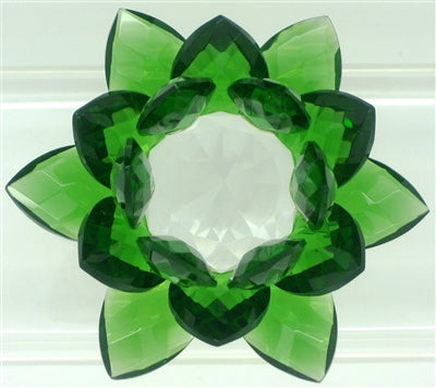 Crystal Lotus Flower - 30 mm - Light Colors