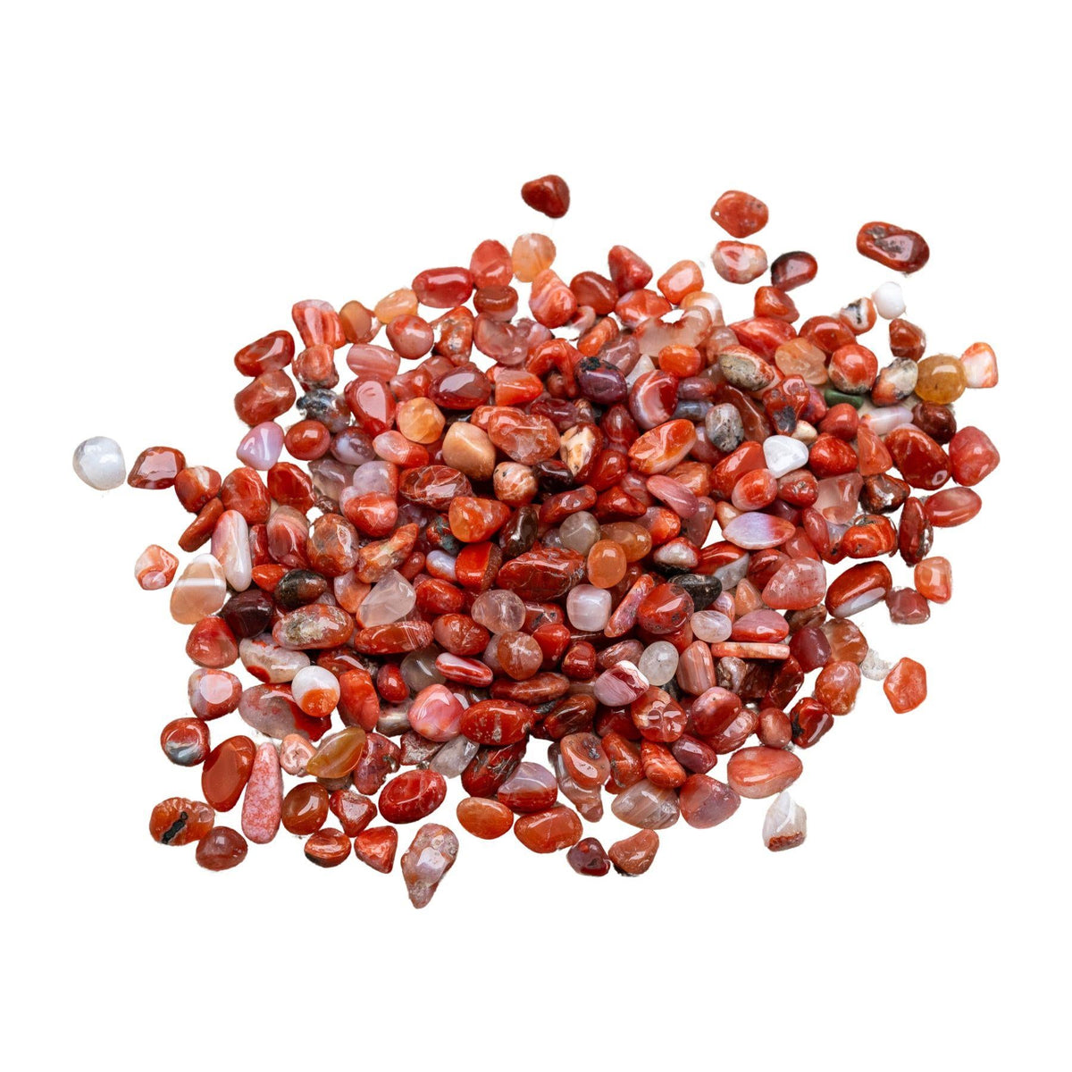 Carnelian Crystal Chips 1lb