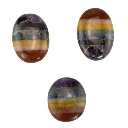 Chakra Large Palm Stone