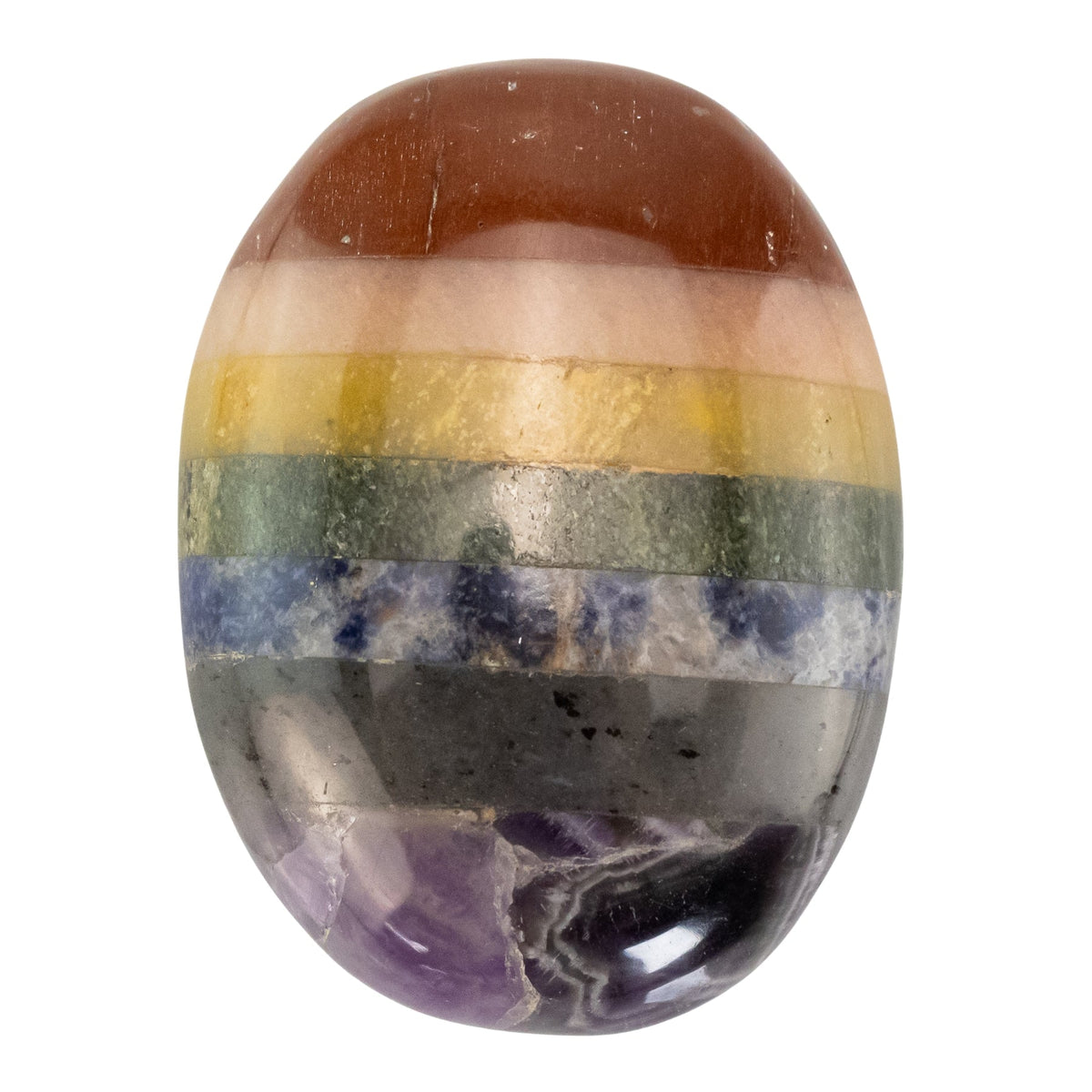 Chakra Large Palm Stone