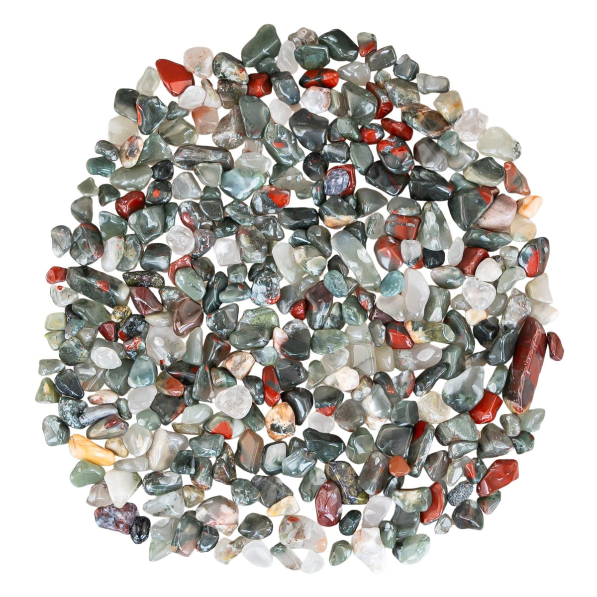 Bloodstone Crystal Chips 1lb