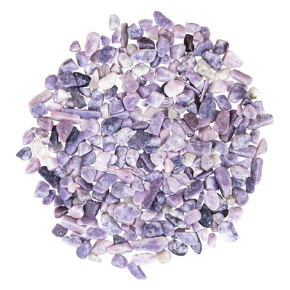 Lepidolite Crystal Chips 1lb