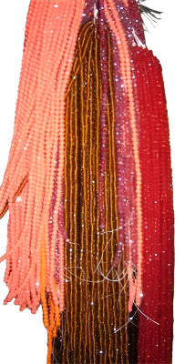 Crystal Beads (6mm) by Single String