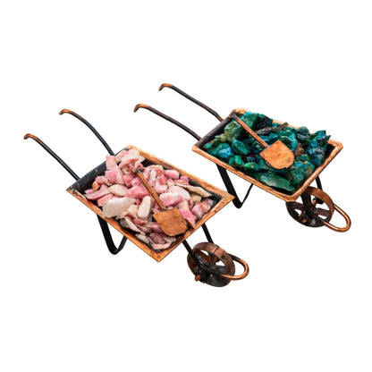 Crystal Chip Wheelbarrow