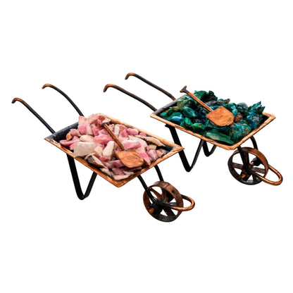 Crystal Chip Wheelbarrow