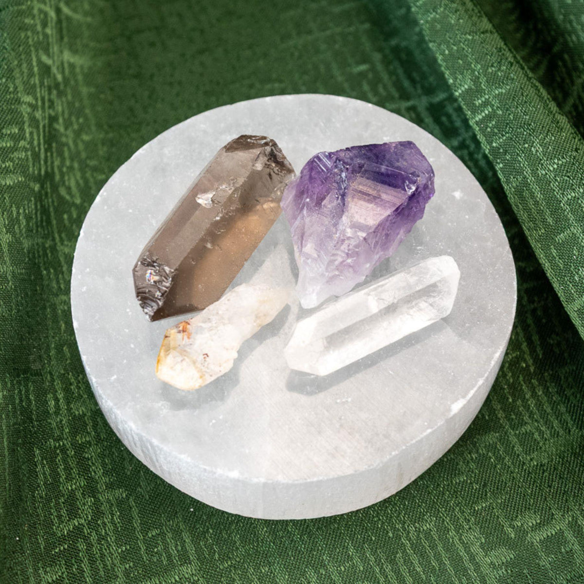 Crystal Point Collection Plate