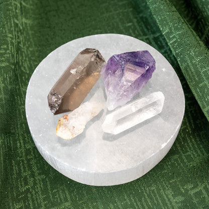 Crystal Point Collection Plate