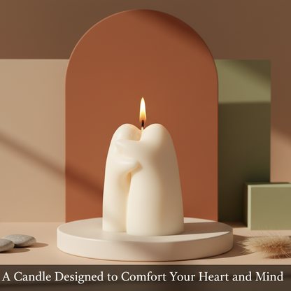 Emotional Support Candle | Sculptural Soy Wax Comfort Gift