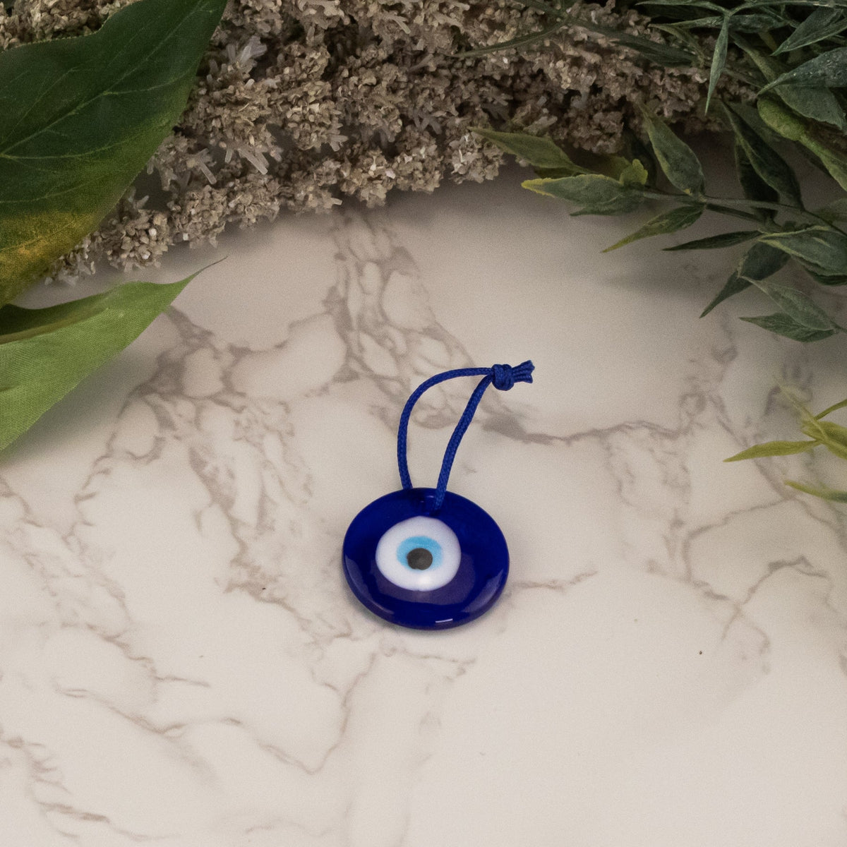 Glass Evil Eye Protection Charm