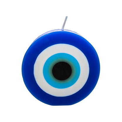 Evil Eye Round Candle