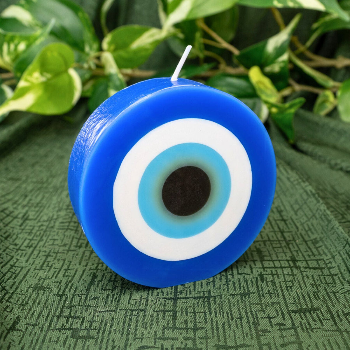 Evil Eye Round Candle