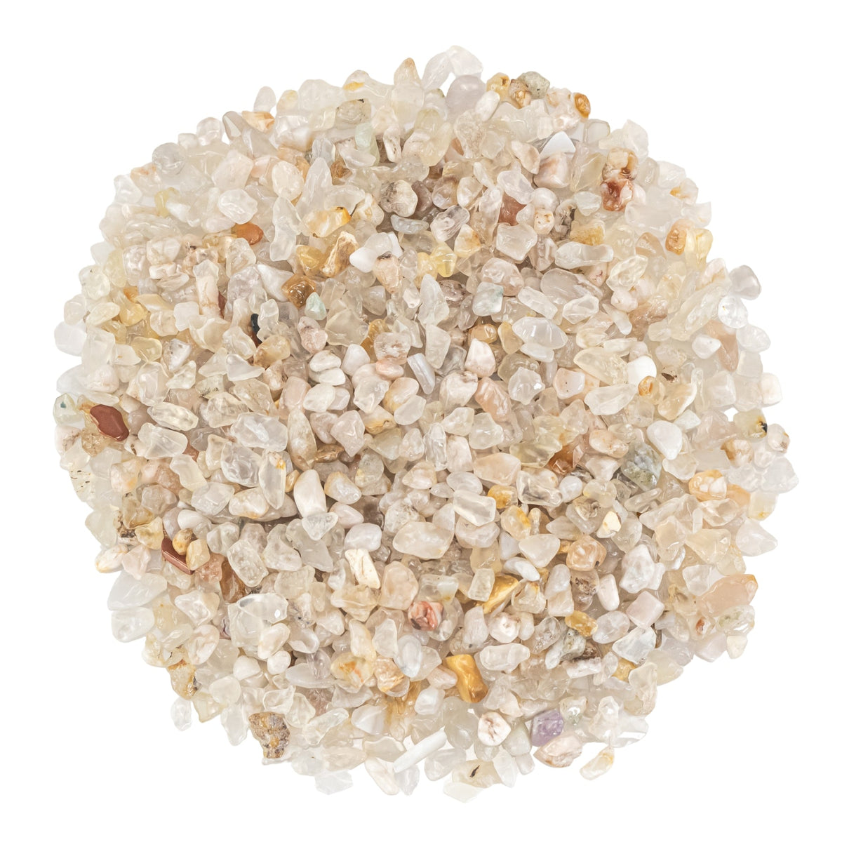 Flower Agate Crystal Chips 1lb