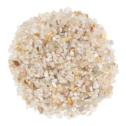 Flower Agate Crystal Chips 1lb