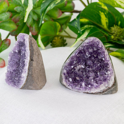 Amethyst Cut Base Geode Cluster