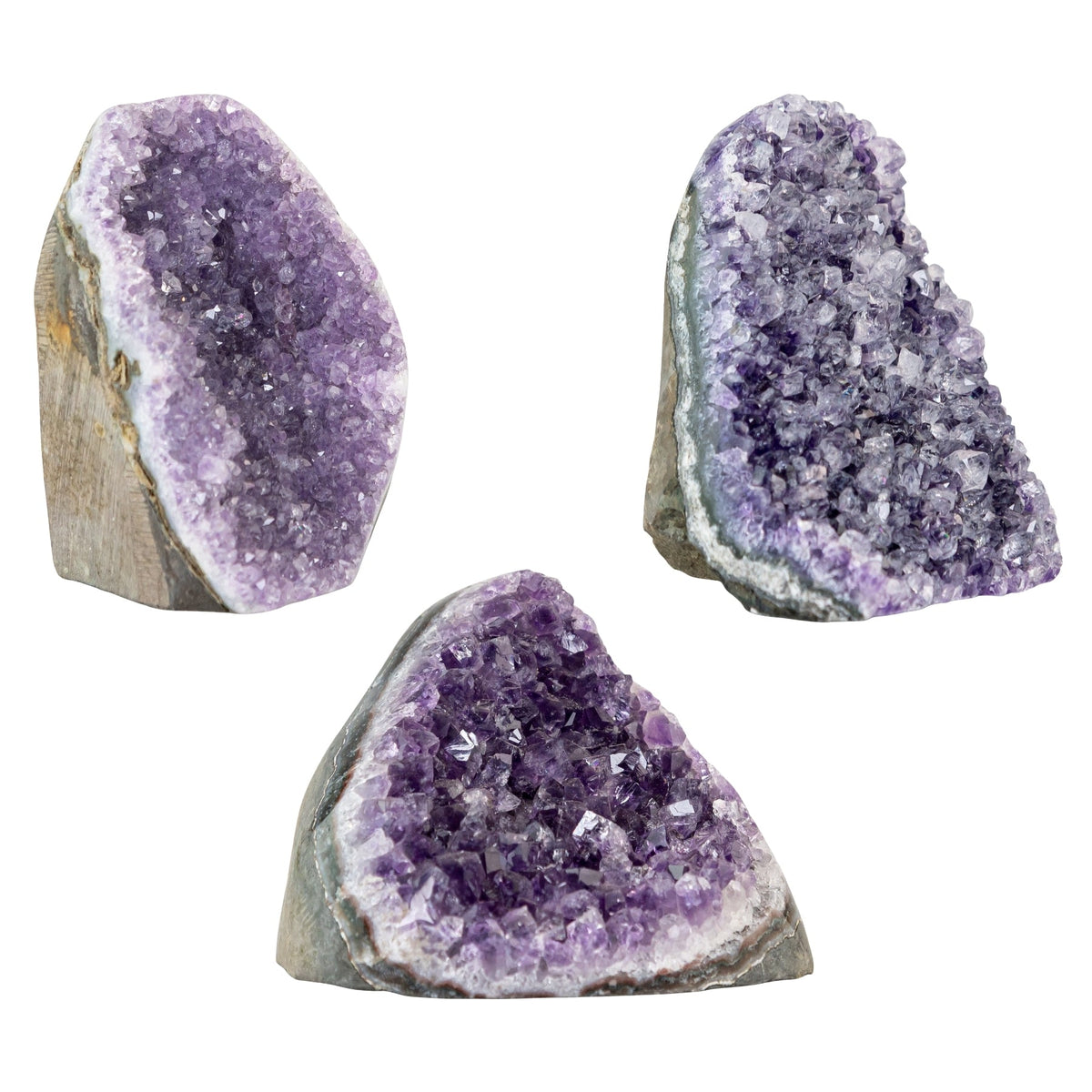 Amethyst Cut Base Geode Cluster