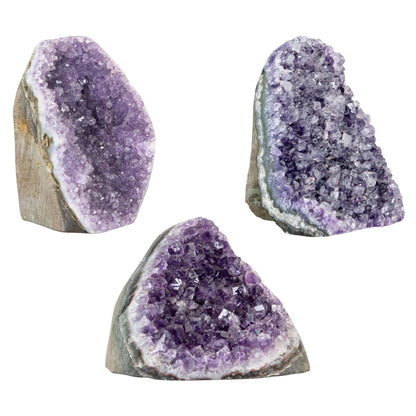 Amethyst Cut Base Geode Cluster