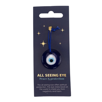Glass Evil Eye Protection Charm