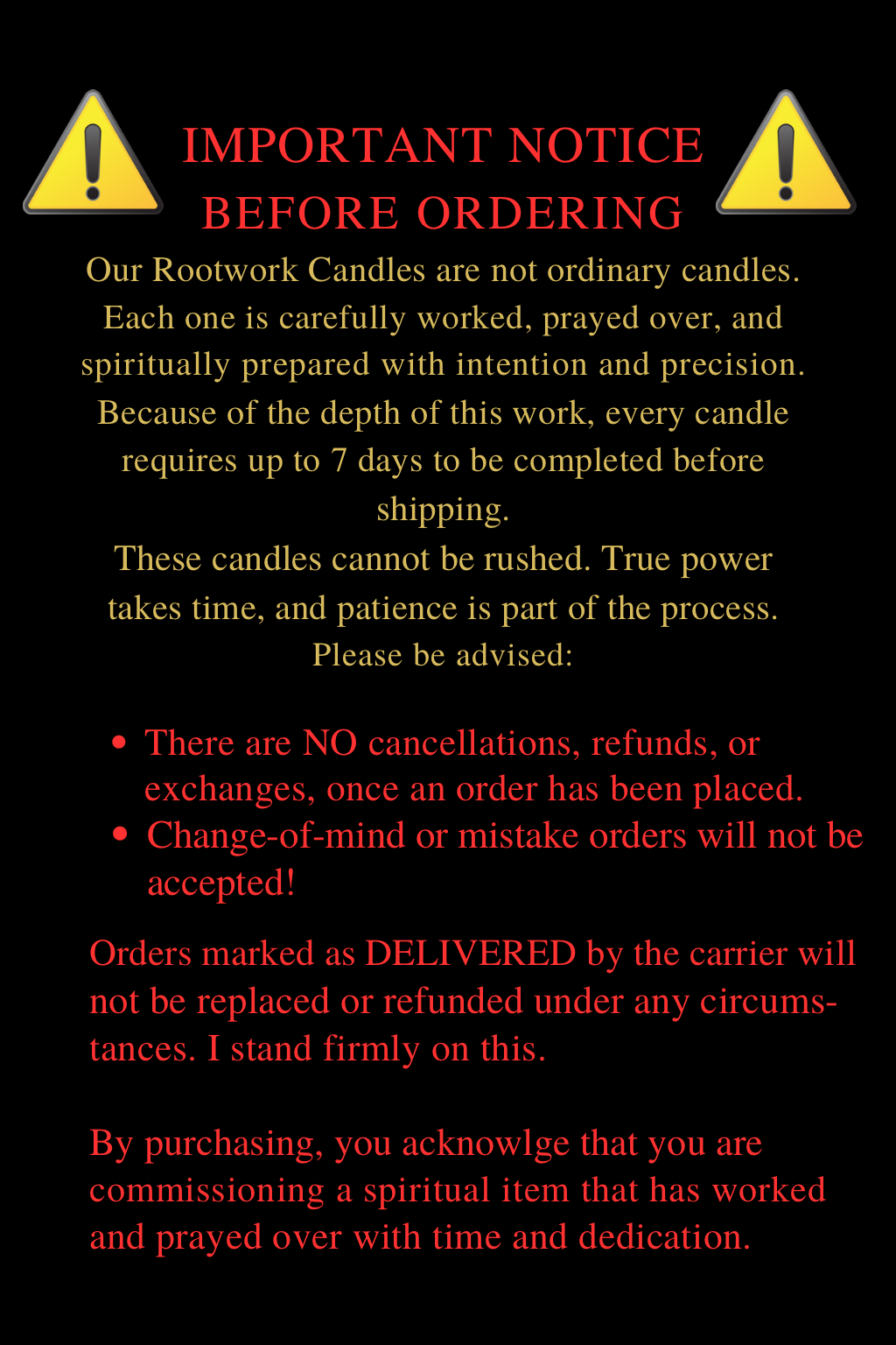 Back in My Bed | Extreme Lover Return | Obsession | Desire | Rootworked Fixed Candle