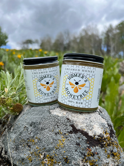 Raw Creamed Honey 7.5 oz