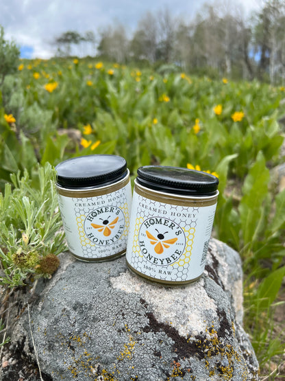 Raw Creamed Honey 7.5 oz