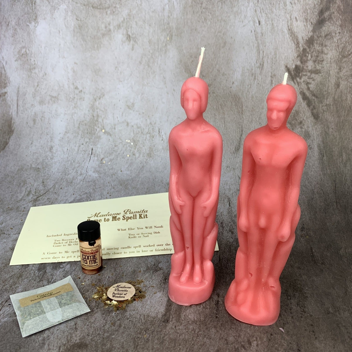 Come to Me Candle Spell Kit Human/Male - Attract Love & Passion