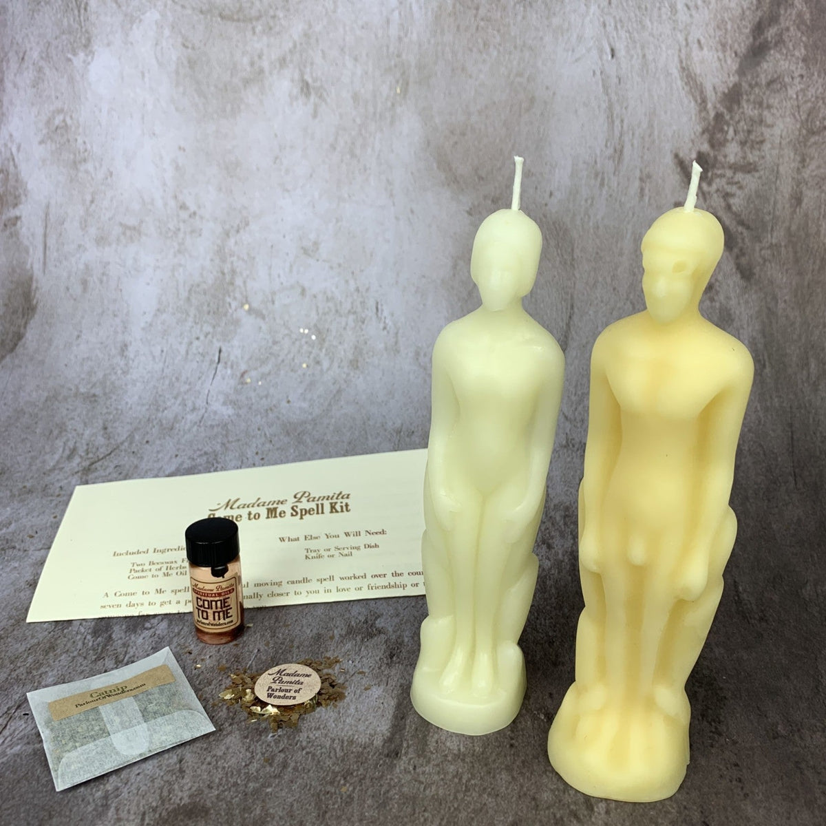 Come to Me Candle Spell Kit Human/Male - Attract Love & Passion