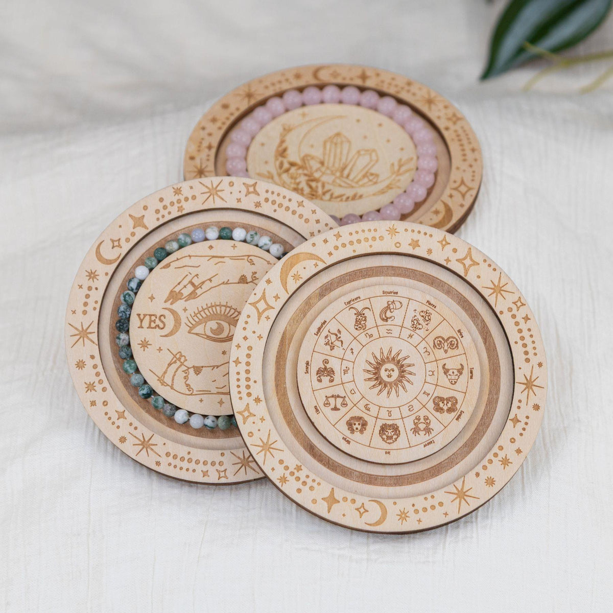 Wooden Jewelry Holder