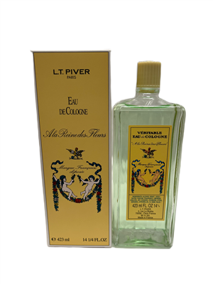 LT Piver - A La Reine des Fleurs, 423 ml, Eau de Cologne, LARGE