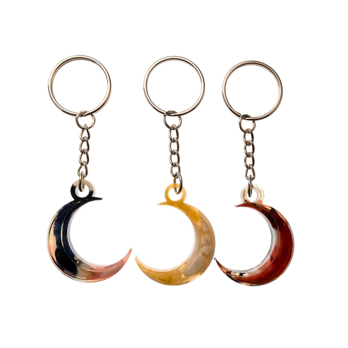 Moon Resin Keychain